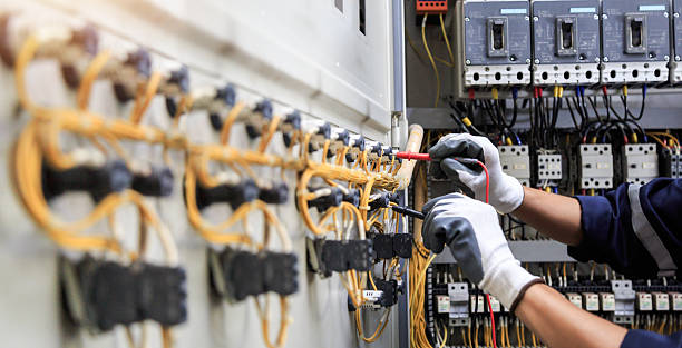 Professional Electrician technician working in Marlboro Meadows, MD